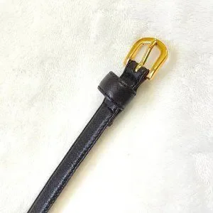 Authentic Moschino Gold logo black or Brown belt MOSCHINO Vintage Gold Logo Waist Bag Belt Bag - Etsy main image 3